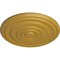 Ekena Millwork Carton Ceiling Medallion (For Canopies up to 3 3/4"), 17 3/4"OD x 1 3/8"P, Iridescent Gold CM18CAIGS - alternate 3